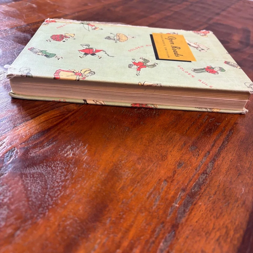 Vintage Open Roads Teachers Edition‎ Golden Rule Series American Book Company